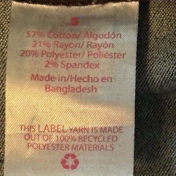 No Boundaries Girl's Junior's Corset High Rise Size 5 Skinny Jeans NWT - Picture 5 of 7